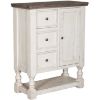 Picture of Stone Chest With Three Drawers and One Door