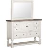 Picture of Stone Dresser and Mirror