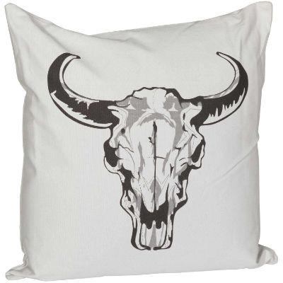 Picture of Cow Skull Pillow 20 inch *P