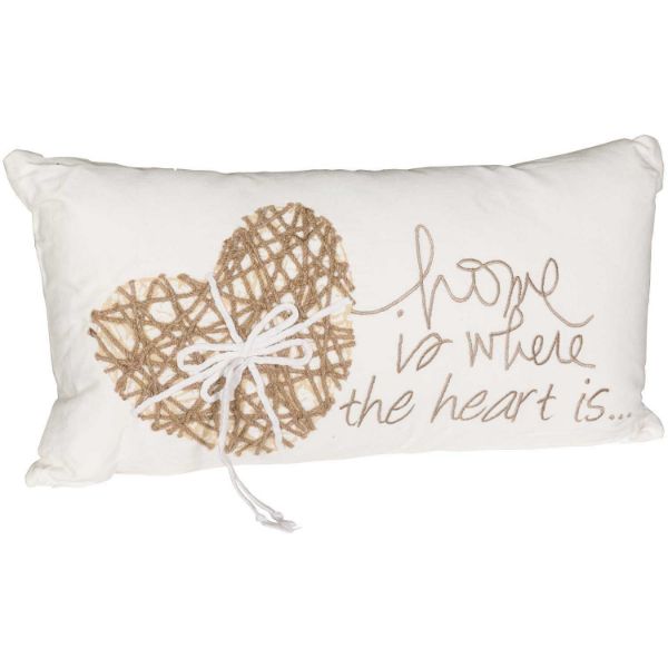 Picture of Home & Heart Pillow 11 x 21 *P