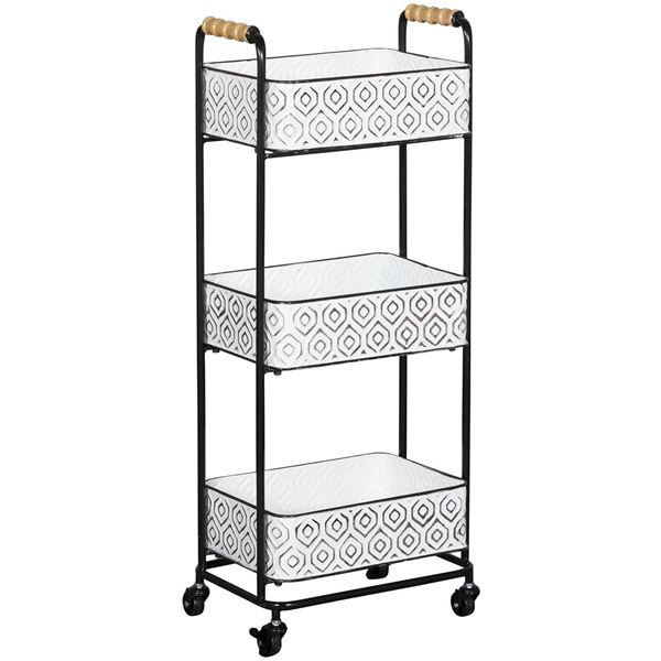 Picture of Three Tier Metal Cart