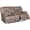 Picture of Wurstrow Smoke Italian Leather Power Reclining Lov