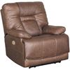 Picture of Umber Italian Leather Power Recliner