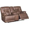 Picture of Umber Italian Leather Power Reclining Loveseat