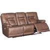 Picture of Umber Italian Leather Power Reclining Sofa