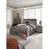 Picture of Derekson Multi Grey Full Storage Bed