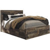 Picture of Derekson Multi Grey Queen Storage Bed