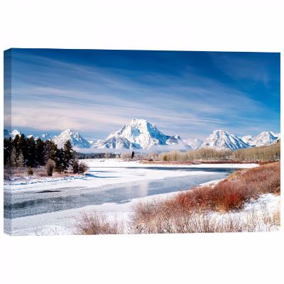 Picture of Winter At Oxbow Bend 32X48 *D