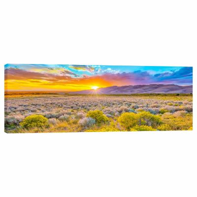 Picture of Autumn Sunset in the Great Sand Dunes 20X60 *D