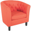 Picture of Mallory Orange Tufted Tub Chair