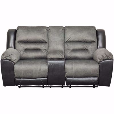 Picture of Earhart Slate Reclining Loveseat