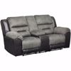 Picture of Earhart Slate Reclining Loveseat