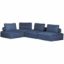 Picture of Ashton Navy 4PC Sectional