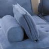 Picture of Ashton Navy 4PC Sectional