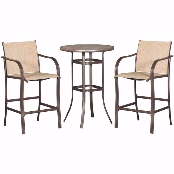 Picture of Weston Patio 3 Piece Bistro Set