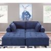 Picture of Ashton Navy 4PC Sectional