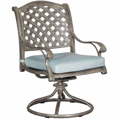 Picture of Macon Patio Swivel Rocker with cushion