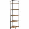 Picture of Hartford Industrial Metal Corner Bookcase 