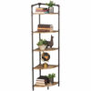 Picture of Hartford Industrial Metal Corner Bookcase 