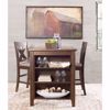 Picture of Dark Walnut Counter Height Table