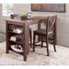 Picture of Dark Walnut Counter Height Table