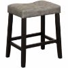 Picture of Portman 24" Grey Saddle Stool
