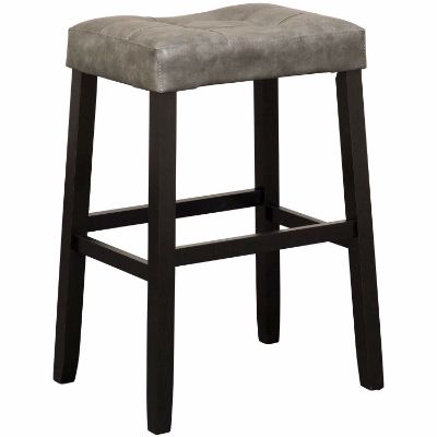 Picture of Portman 30" Grey Saddle Stool