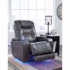 Picture of Gray Power Recliner with Adjustable Headrest