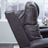 Picture of Gray Power Recliner with Adjustable Headrest