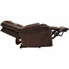 Picture of Brown Power Recliner with Adjustable Headrest