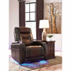 Picture of Brown Power Recliner with Adjustable Headrest