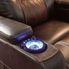 Picture of Brown Power Recliner with Adjustable Headrest