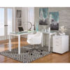 Picture of Baraga White L-Desk