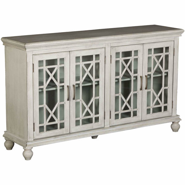 Picture of Gray Four Door Cabinet