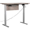 Picture of Manhattan 54" Lift Desk, Silver Base