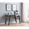 Picture of Gray and Black Computer Desk