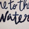 Picture of 20x20 To The Water Pillow