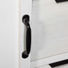 Picture of White Barn Door Cabinet