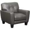 Picture of Aria Gray Leather Chair