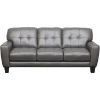 Picture of Aria Gray Leather Sofa