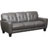 Picture of Aria Gray Leather Sofa