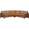 Picture of Baskove 3pc Italian Leather Sectional