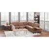 Picture of Baskove 3pc Italian Leather Sectional