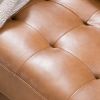 Picture of Baskove 3pc Italian Leather Sectional