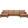 Picture of Baskove Italian Leather Sectional with LAF/RAF Chaise