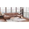 Picture of Baskove Italian Leather Sectional with LAF/RAF Chaise