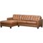 Picture of Baskove 2-Piece Leather Sectional with Left Facing Chaise