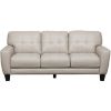 Picture of Aria Taupe Leather Sofa