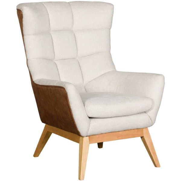 Picture of Burton High Back 2 Tone Accent Chair