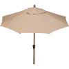 Picture of Auto Tilt Umbrella Toffee